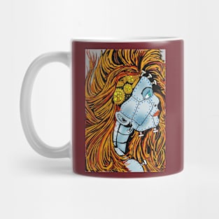 Robo Steampunk Girl Mug